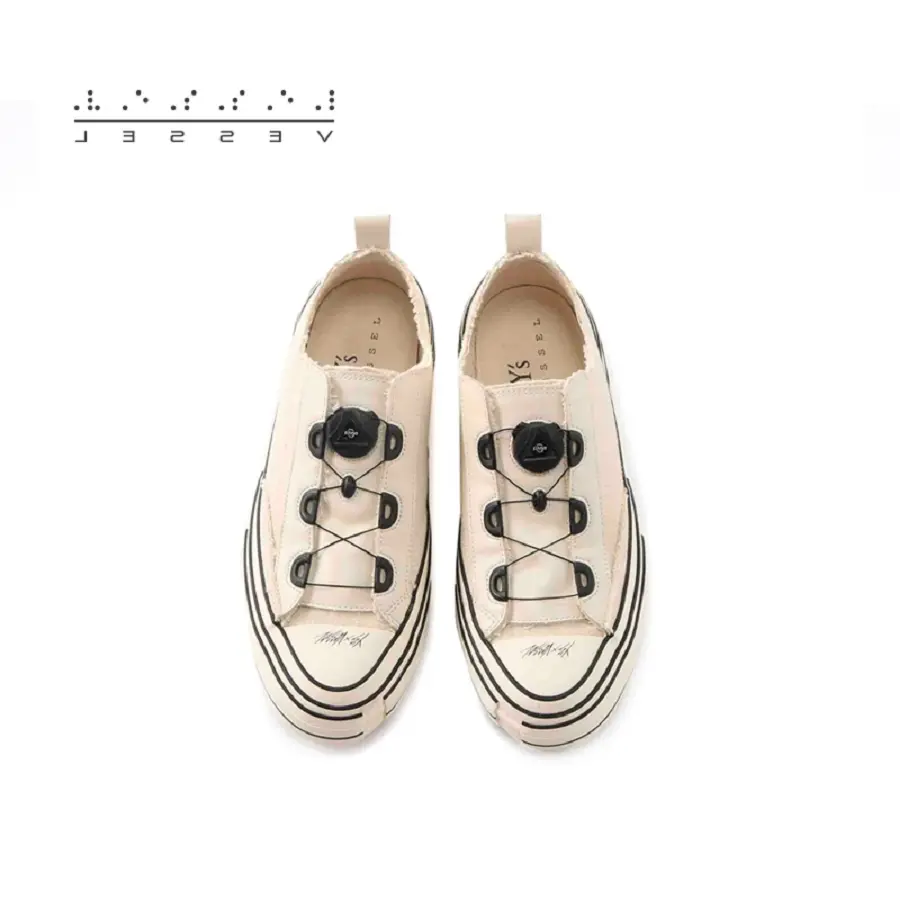 Giày xVESSEL G.O.P. LOWS for Y'S White YR-E02-092 - Ảnh 5