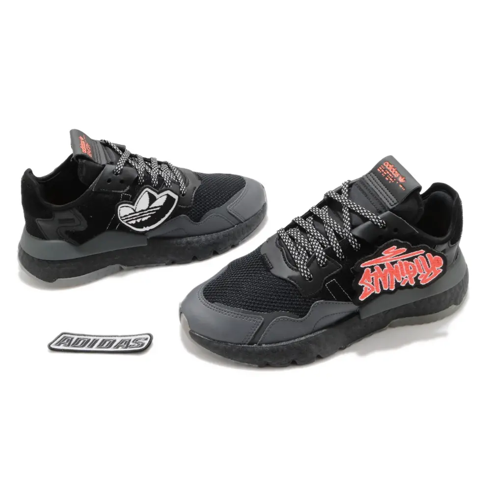 Giày Adidas Nite Jogger ‘Core Black’ FW4279 - Ảnh 3