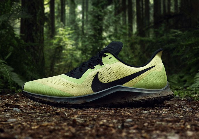Giày Nike Air Zoom Pegasus 36 Trail 'Luminous Green' AR5677-300 - Ảnh 2