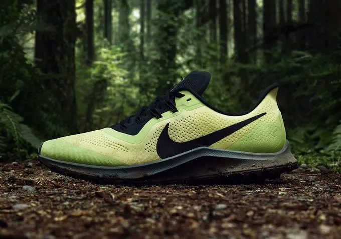 Alternative view of Giày Nike Air Zoom Pegasus 36 Trail 'Luminous Green' AR5677-300