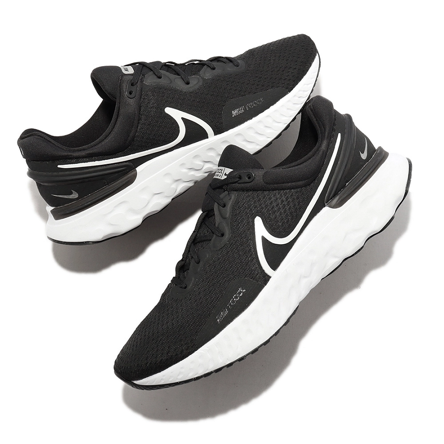 Giày Nike React Miler 3 'Black White' DD0490-001 - Ảnh 4