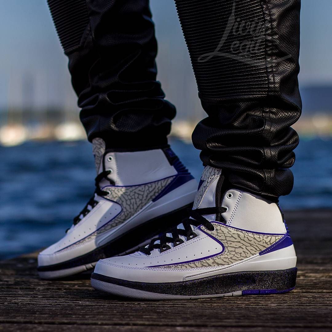 Giày Nike Air Jordan 2 Retro "Dark Concord" 395718-153 - Ảnh 6