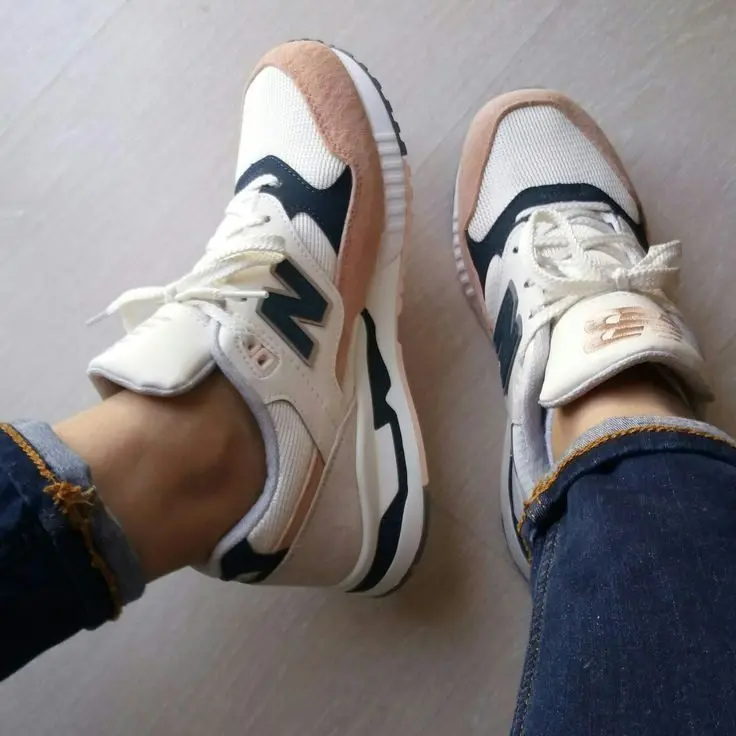 Giày New Balance Wmns 530 'Off White Peach' W530SC - Ảnh 5
