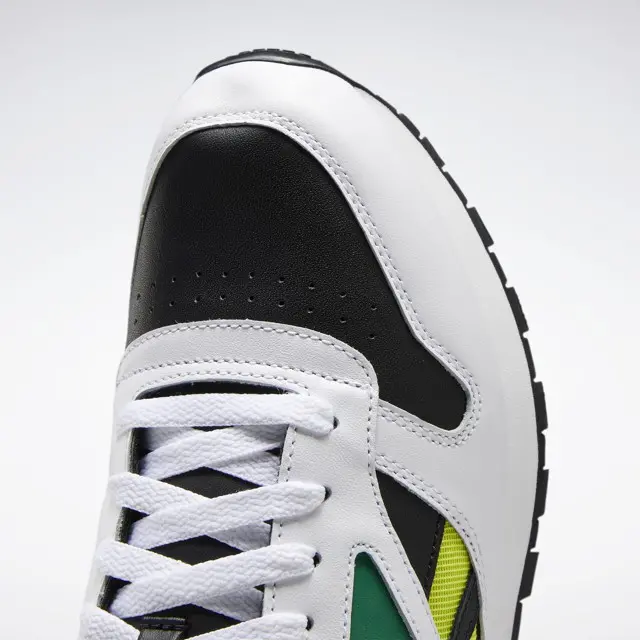 Giày Reebok Classic Leather Mark 'Black Hero Yellow' EF7848 - Ảnh 5