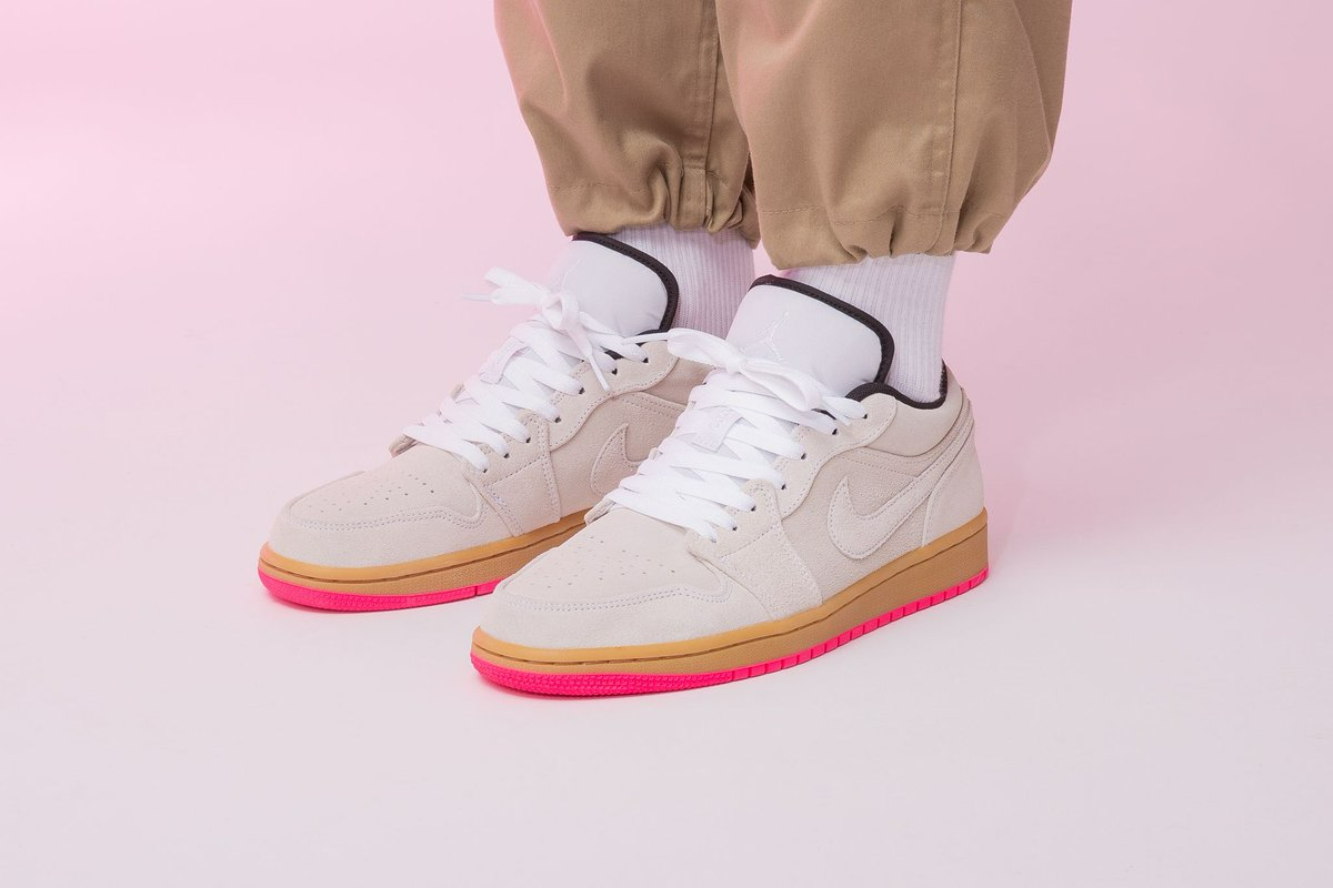 Giày Nike Air Jordan 1 Low 'White Gym Yellow' 553558-119 - Ảnh 6