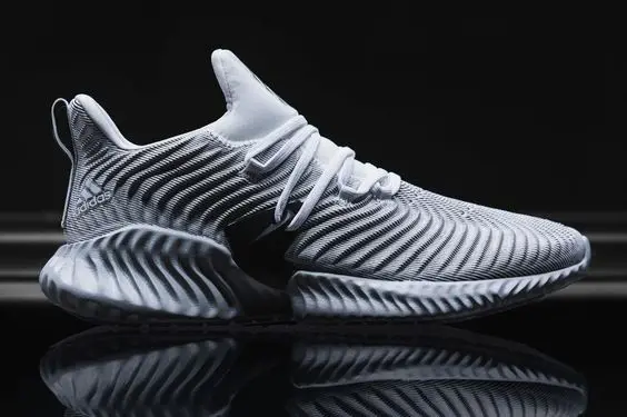 Giày Adidas AlphaBounce Instinct J 'Cloud White' B42269 - Ảnh 3