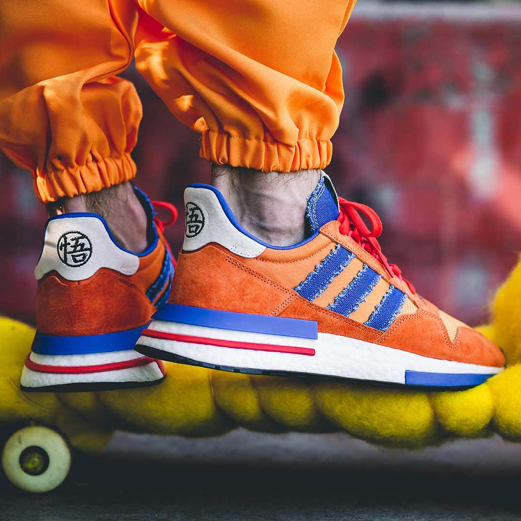 Giày Adidas Dragon Ball Z x ZX 500 RM 'Son Goku' D97046 - Ảnh 2