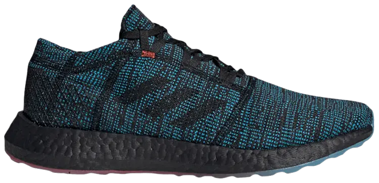 Giày Adidas Pureboost Go LTD "Black Cyan" D97425