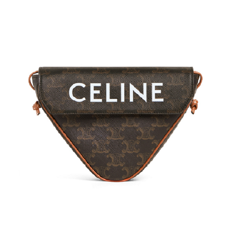 Túi Celine Triangle With Celine 'Print Tan' 195902BZK-04LI