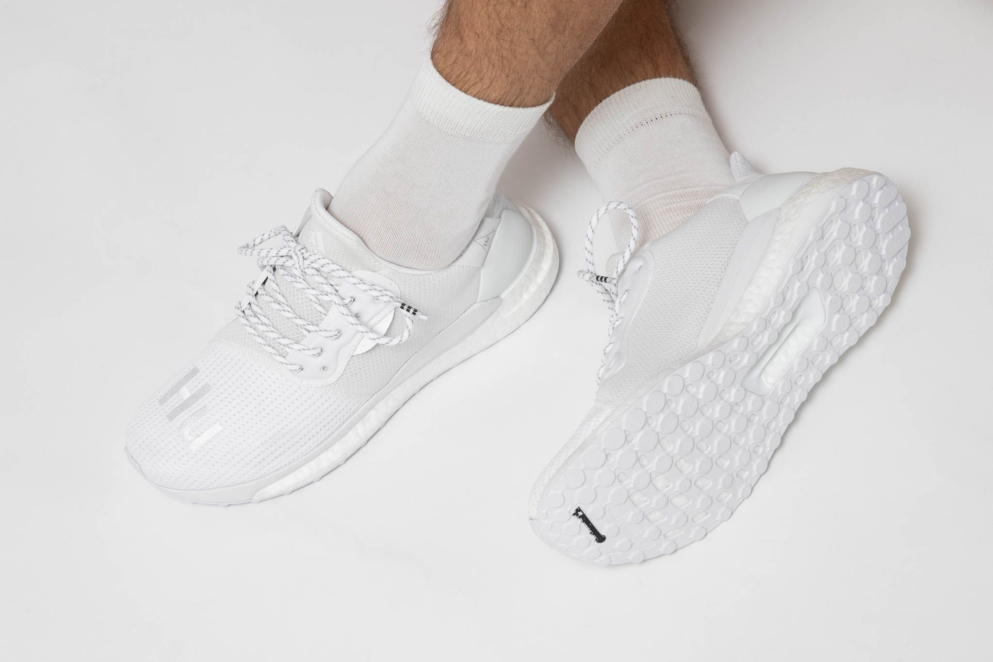 Giày Adidas Pharrell x Solar Hu Glide PRD 'Cloud White' EF2378 - Ảnh 3