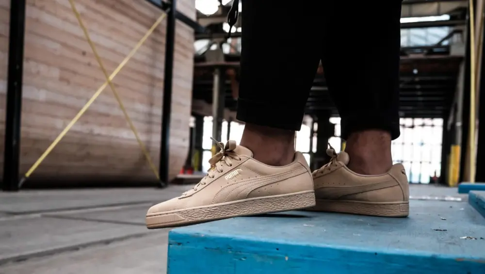 Alternative view of Giày Puma Suede Classic 'Tonal Pebble' 366490-03