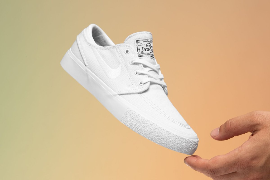 Giày Nike SB Zoom Stefan Janoski Canvas RM 'White' AR7718-100 - Ảnh 4