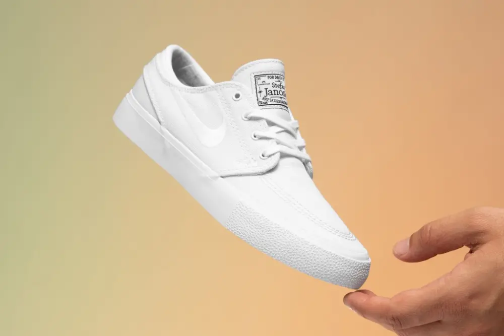 Giày Nike SB Zoom Stefan Janoski Canvas RM 'White' AR7718-100 - Ảnh 4