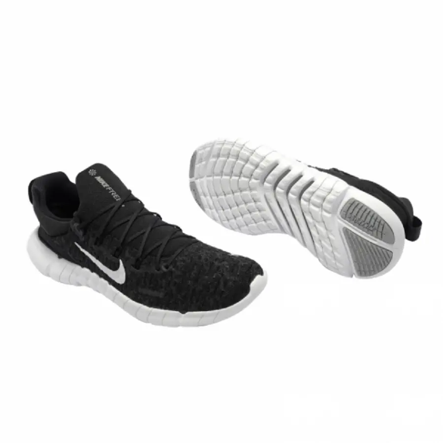 Giày Nike Free RN 5.0 Next Nature 'Black White' CZ1884-001 - Ảnh 5