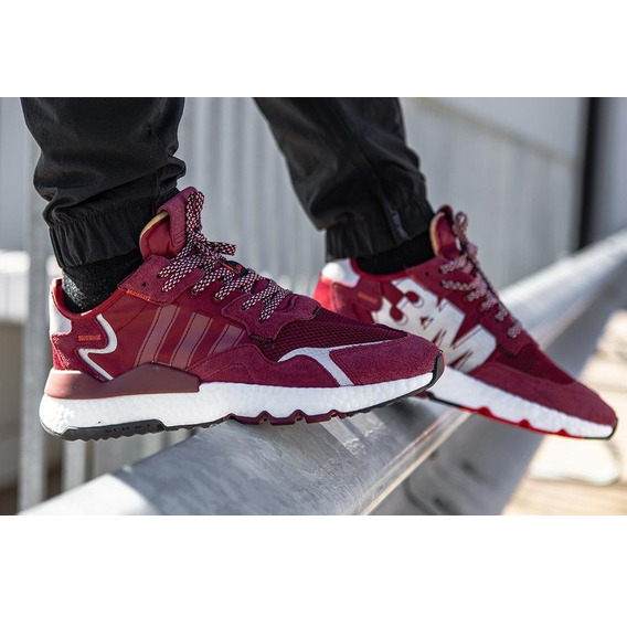 Giày Adidas 3M x Nite Jogger ‘Burgundy’ EE5870 - Ảnh 2