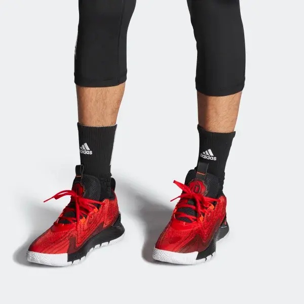Alternative view of Giày Adidas D Rose Son of Chi 2.0 Shoes 'Red' GY6497