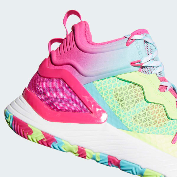 Giày Adidas D Rose Son of Chi 'Signal Green Pink' GX2927 - Ảnh 3