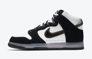 Alternative view of Giày Nike Slam Jam x Dunk High 'Black' DA1639-101