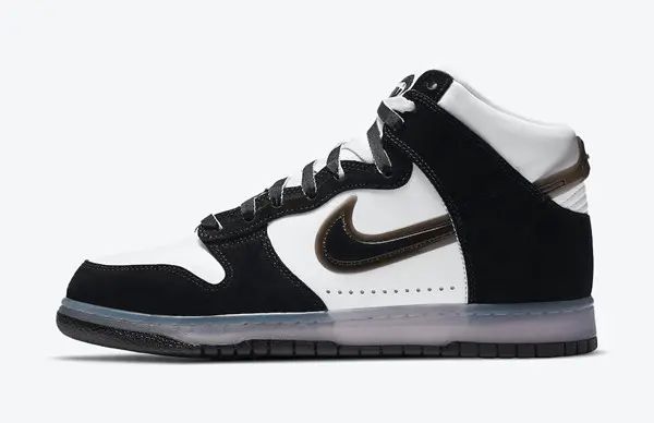 Alternative view of Giày Nike Slam Jam x Dunk High 'Black' DA1639-101