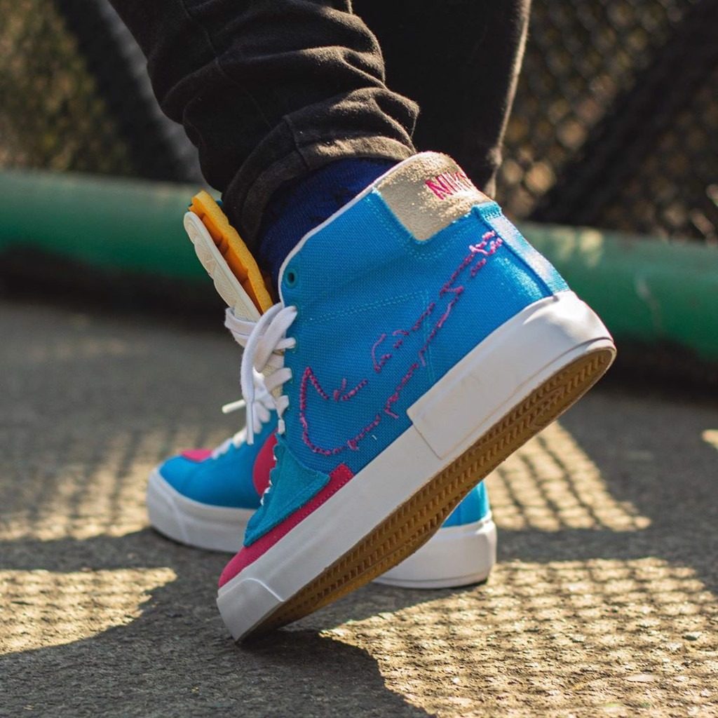 Giày Nike New Blazer Mid SB Edge 'Hack Pack' CI3833-400 - Ảnh 5