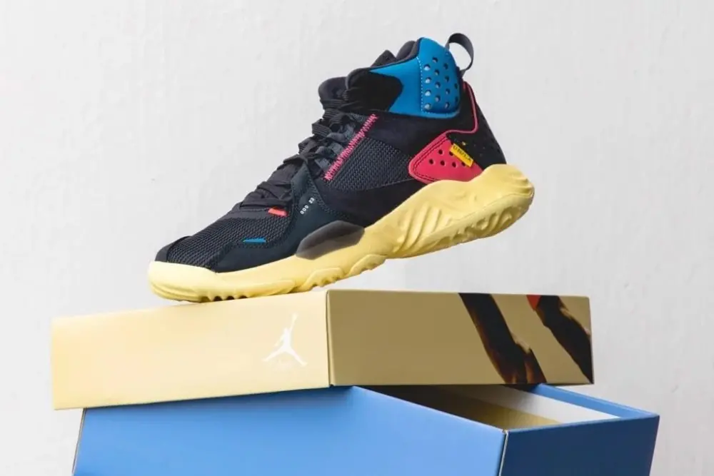 Giày Nike Union LA x Jordan Delta Mid 'Off Noir' DA1951-001 - Ảnh 4