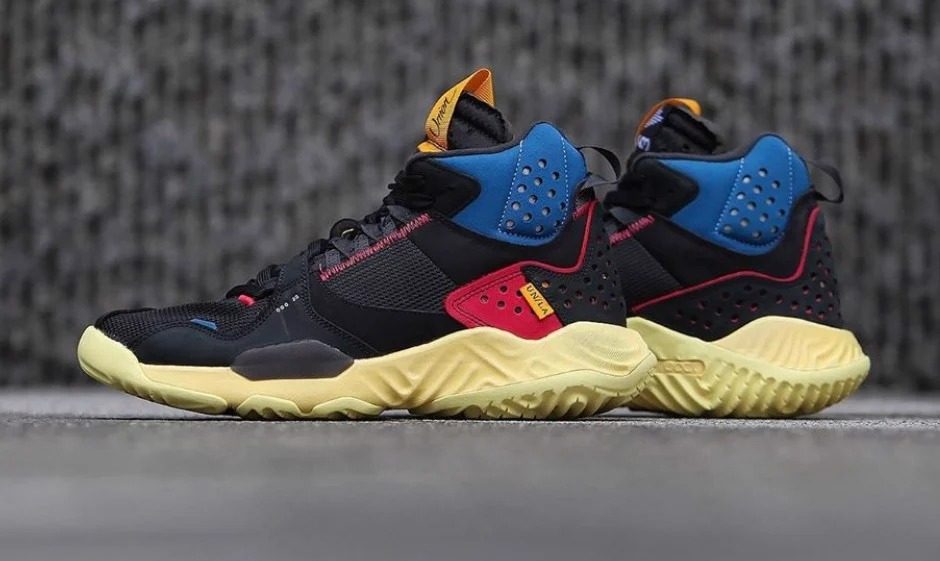 Giày Nike Union LA x Jordan Delta Mid 'Off Noir' DA1951-001 - Ảnh 5