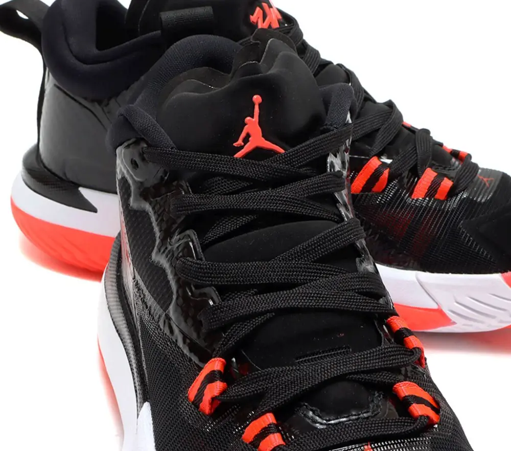 Giày Nike Jordan Zion 1 PF GS Black White Bright Crimson DA3131-006 - Ảnh 6