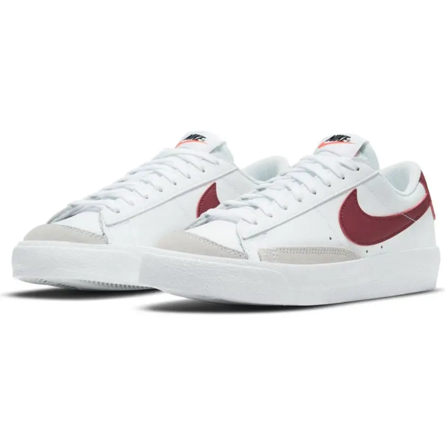 Alternative view of Giày Nike Blazer Low '77 (GS) Team Red DA4074-102
