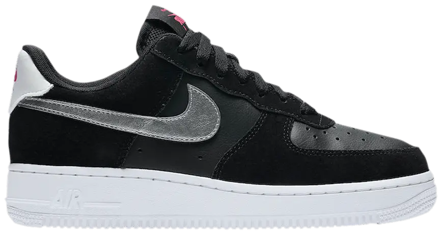 Giày Nike Wmns Air Force 1 '07 'Black Metallic Silver' DA4282-001