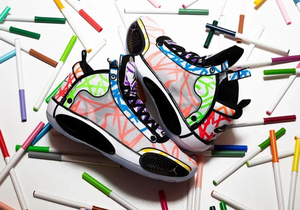 Giày Zion Williamson x Air Jordan 34 'Noah' DA1897-100 - Ảnh 5