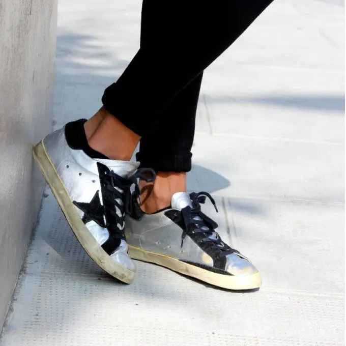 Giày Golden Goose Super Star 'Silver' GCOWS590-A8 - Ảnh 7