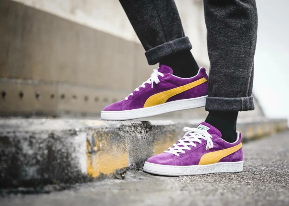 Giày Puma Suede Teams 'Los Angeles Lakers' 380168-03 - Ảnh 5