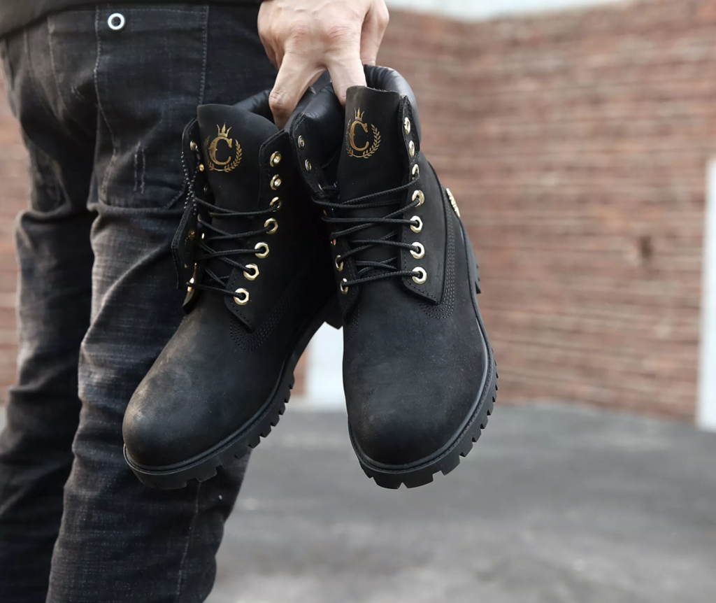 Giày Timberland 6 Inch Premium Shearling Boot 'Patch Pack Black' TB0A2957-001 - Ảnh 5