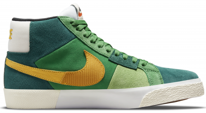 Giày Nike Blazer Mid ‘Mosaic Green’ DA8854-300