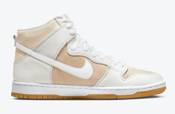 Giày Nike Dunk High Pro ISO SB 'Unbleached Pack - Natural' DA9626-100 - Ảnh 3