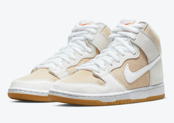 Giày Nike Dunk High Pro ISO SB 'Unbleached Pack - Natural' DA9626-100 - Ảnh 4