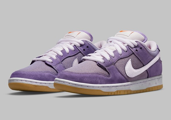 Giày Nike Dunk Low SB 'Unbleached Pack Lilac' DA9658-500 - Ảnh 3