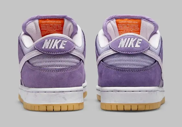 Giày Nike Dunk Low SB 'Unbleached Pack Lilac' DA9658-500 - Ảnh 4