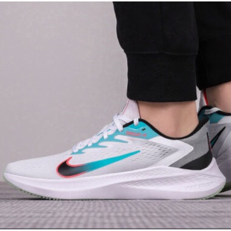 Giày Nike Air Zoom Winflo 7 'Flash Crimson Aqua' CJ0291-100 - Ảnh 2