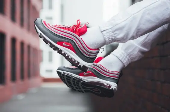 Giày Nike Air Max 97 'Red Grey' 921826-007 - Ảnh 4