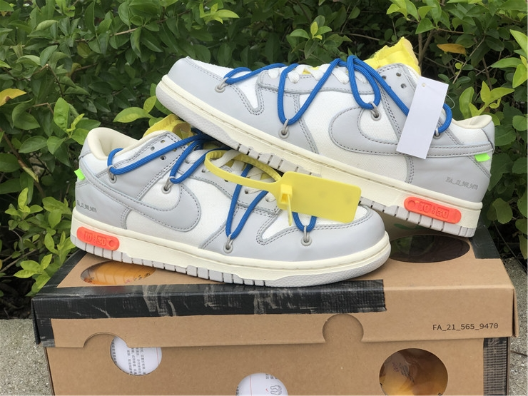 Giày Nike Off-White x Dunk Low 'Lot 10 of 50' DM1602-112 - Ảnh 4