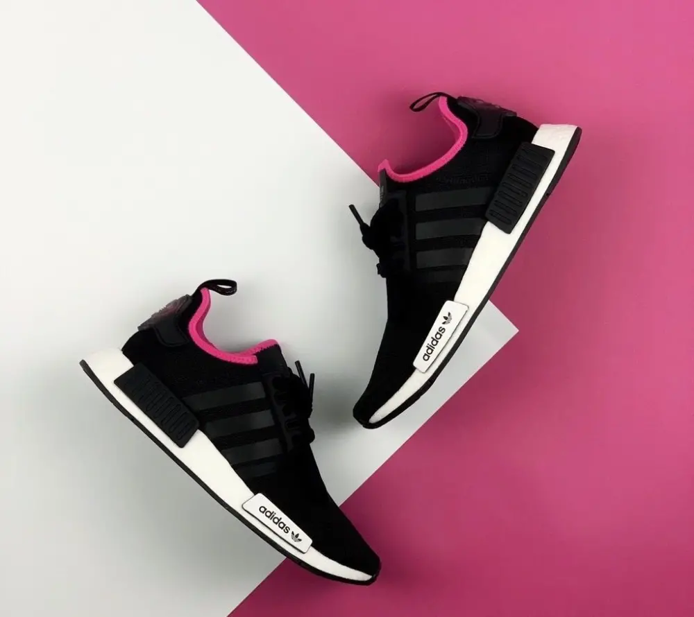 Giày Adidas NMD R1 'Black Shock Pink' DB3586 - Ảnh 4