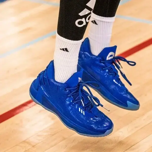 Alternative view of Giày Adidas Ric Flair x Dame 7 'Royal Blue' FY2807