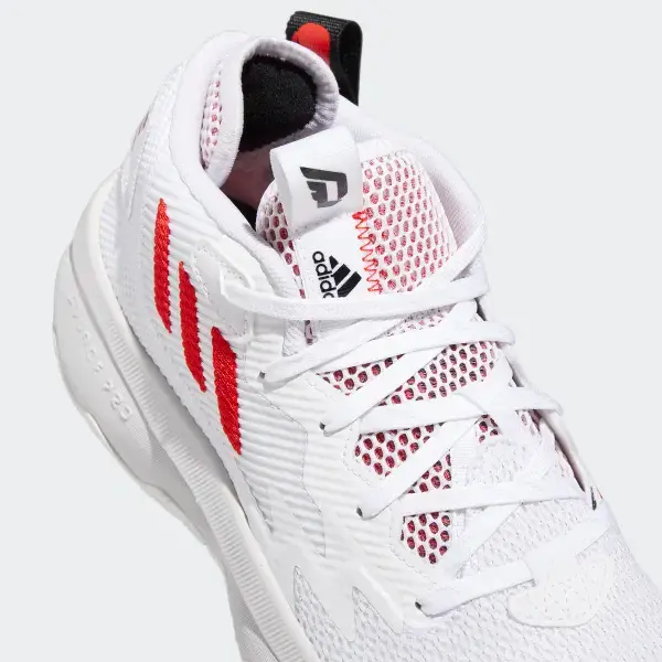 Giày Adidas Dame 8 'White Red' GY0384 - Ảnh 5