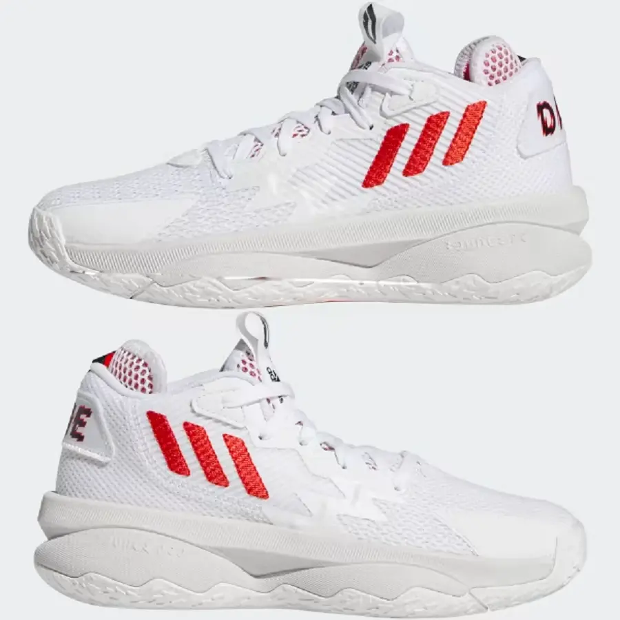 Alternative view of Giày Adidas Dame 8 J 'White' GY2908