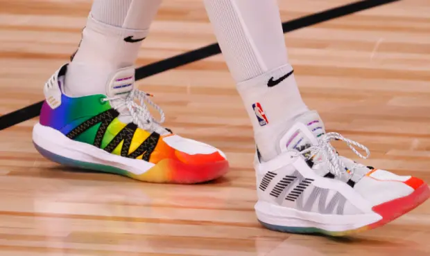 Alternative view of Giày Adidas Dame 6 GCA 'Pride Pack' FX4796
