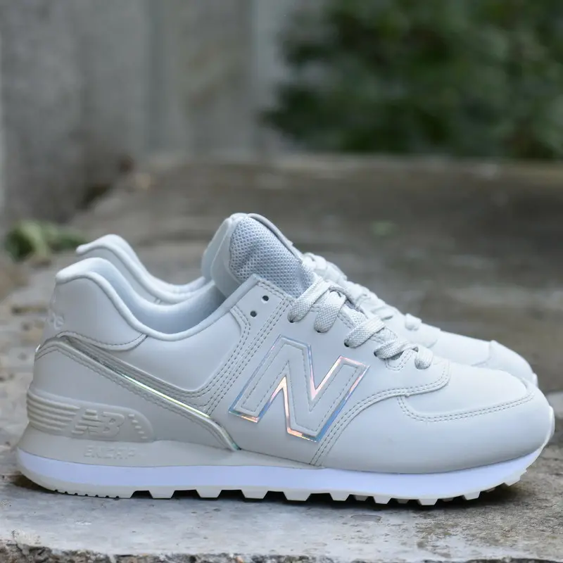 Giày New Balance Wmns 574 'White Iridescent' WL574CLD - Ảnh 6