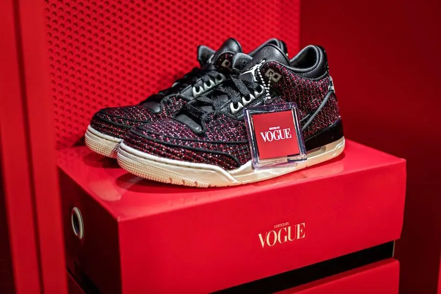 Giày Nike Vogue x Air Jordan 3 AWOK BQ3195-001 - Ảnh 6