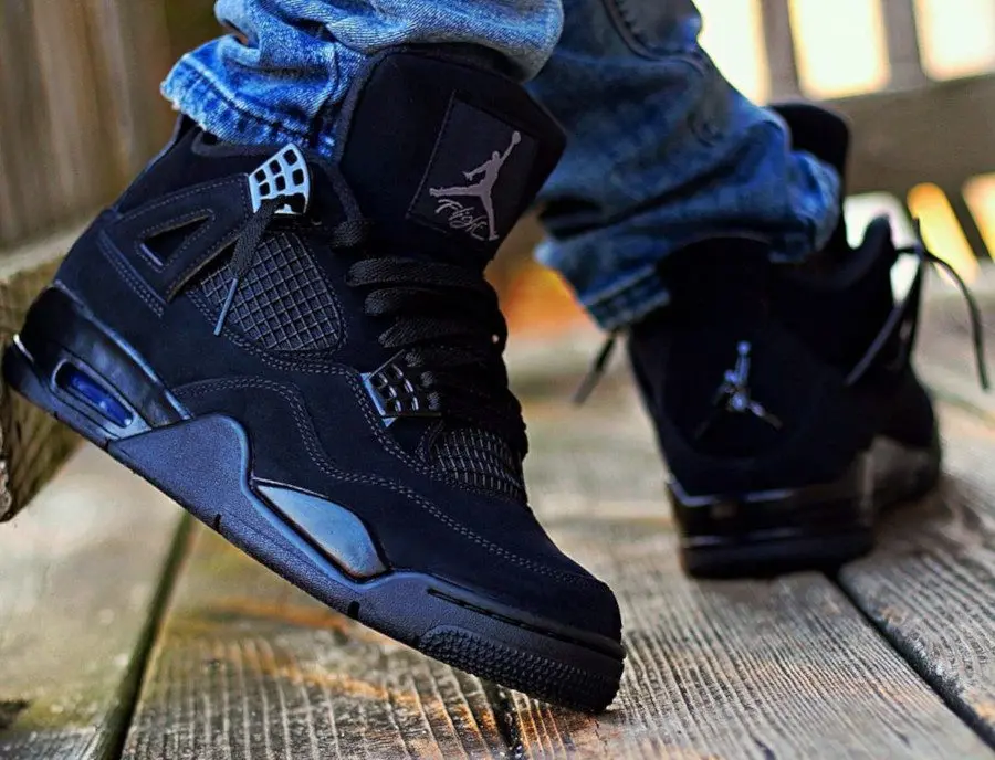 Giày Nike Air Jordan 4 Retro 'Black Cat' 2020 CU1110-010 - Ảnh 6