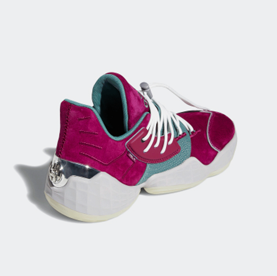 Giày Adidas Harden Vol. 4 'Daniel Patrick Power Berry' FY2791 - Ảnh 4